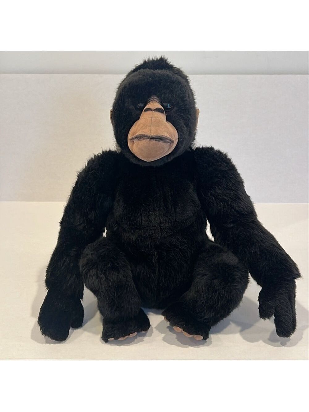 Animal Alley Gorilla Plush Silverback  14” Plush Toys R US Realistic Monkey Ape